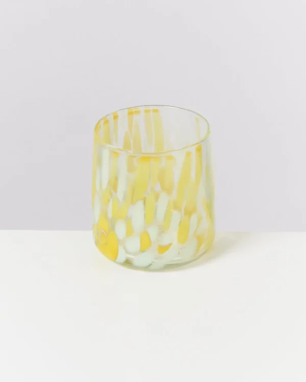 Motel a Miio Alegria - Set Of 6 Glasses Small Big Drops Yellow gelb Shop