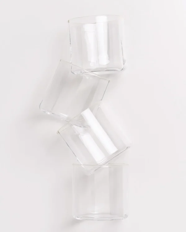 Motel a Miio Joia - Set Of 4 Glasses Flower Classic transparent Store