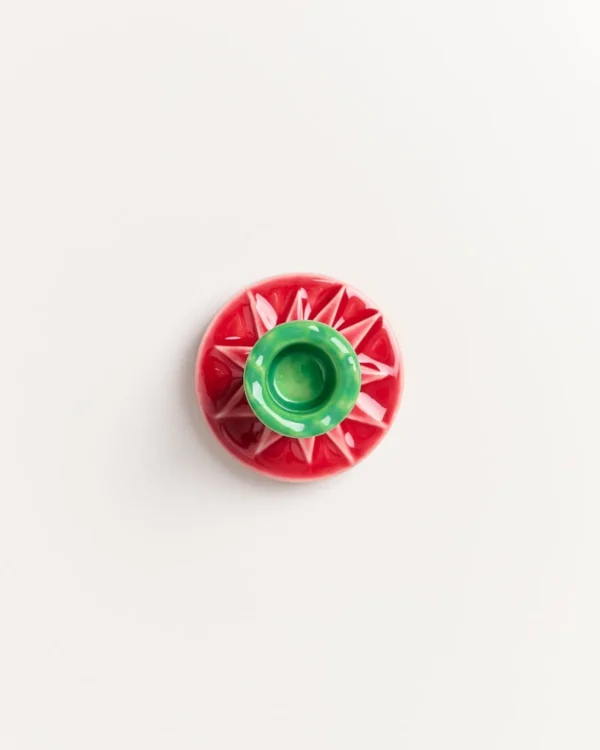 Motel a Miio X Isis-Maria Brisa Candleholder Red Blue rot blau Clearance