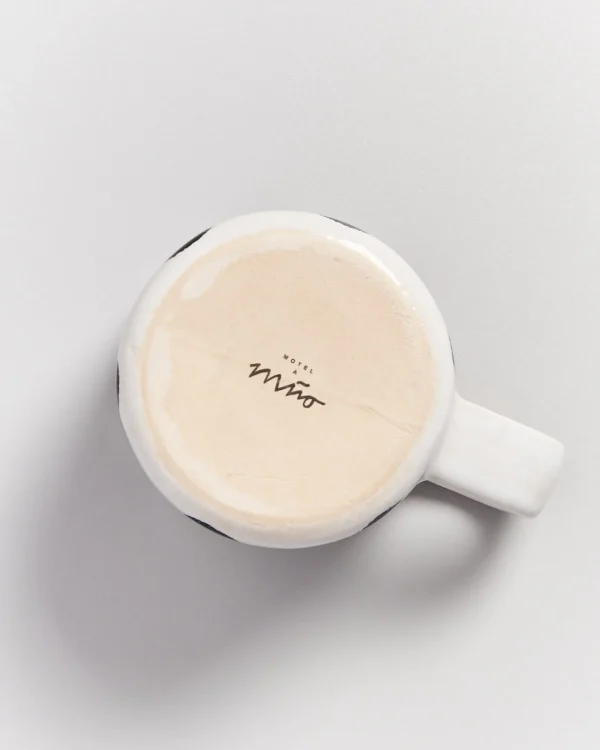 Motel a Miio Nódoa - Set Of 4 Mugs Black Dots schwarze Punkte Best