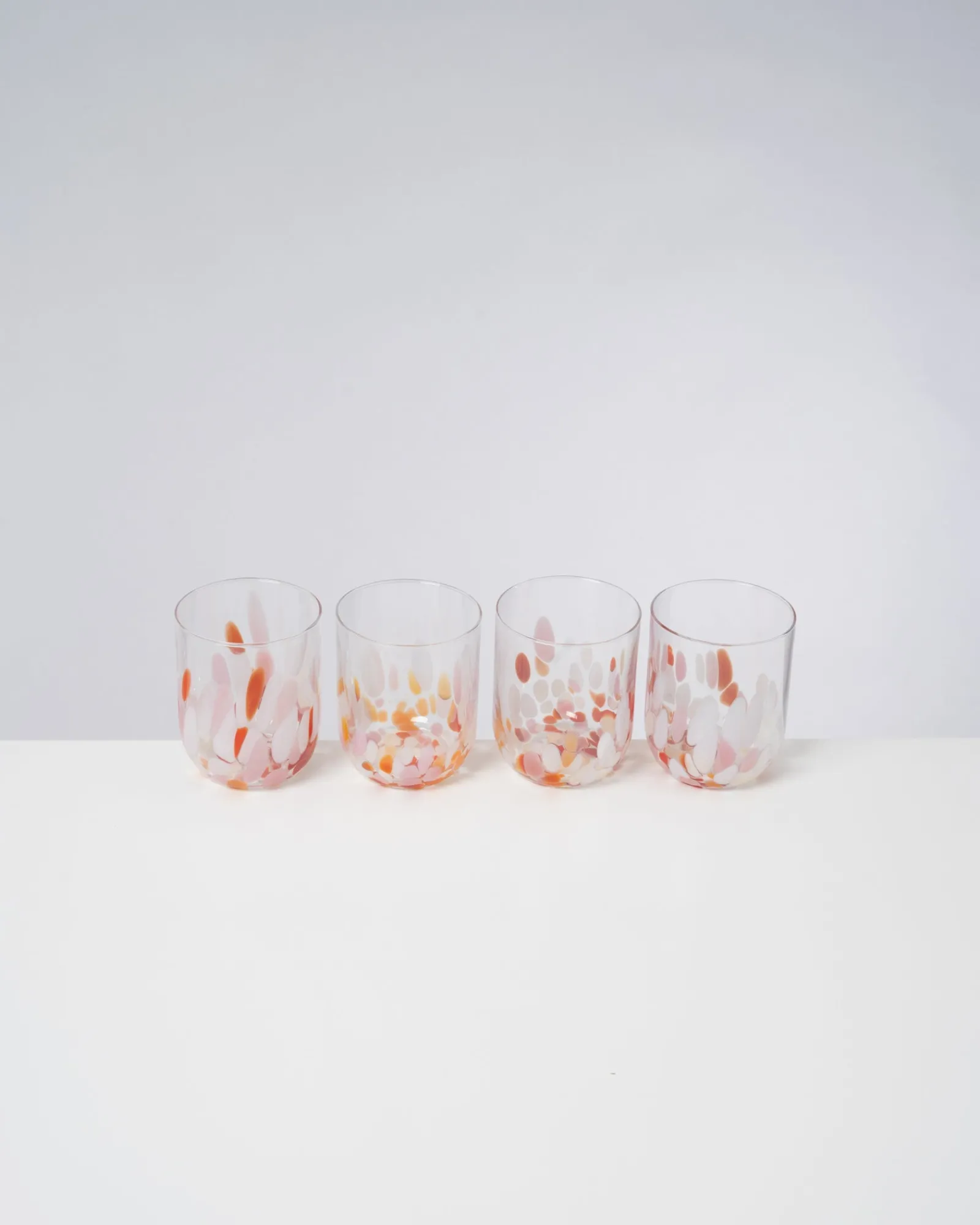 Best Motel a Miio Alegria - Set Of 4 Glasses Large Drops Goldfish drops goldfisch