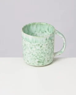 New Motel a Miio Almada - Mug Big Green Speckled grün gesprenkelt