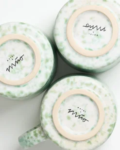 New Motel a Miio Almada - Mug Big Green Speckled grün gesprenkelt