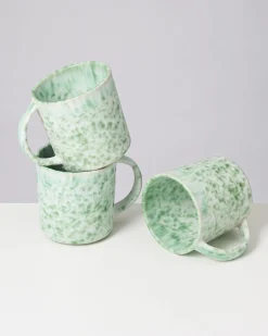 New Motel a Miio Almada - Mug Big Green Speckled grün gesprenkelt