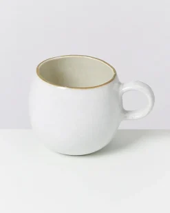 New Motel a Miio Areia - Mug Big With Gold Rim sand