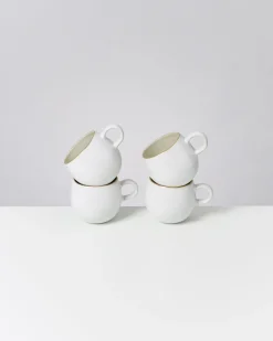 New Motel a Miio Areia - Mug Big With Gold Rim sand