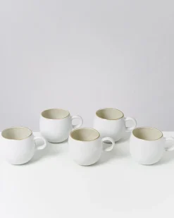 New Motel a Miio Areia - Mug Big With Gold Rim sand