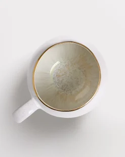 New Motel a Miio Areia - Mug Big With Gold Rim sand