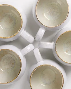 New Motel a Miio Areia - Mug Big With Gold Rim sand