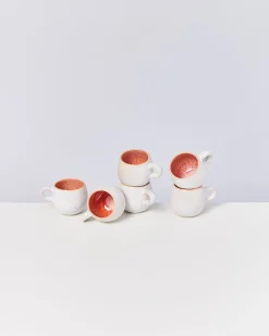 Sale Motel a Miio Areia - Set Of 6 Espressomugs pink