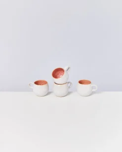 Online Motel a Miio Areia - Set Of 4 Espressomugs pink