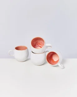 New Motel a Miio Areia - Set Of 4 Mugs Big pink