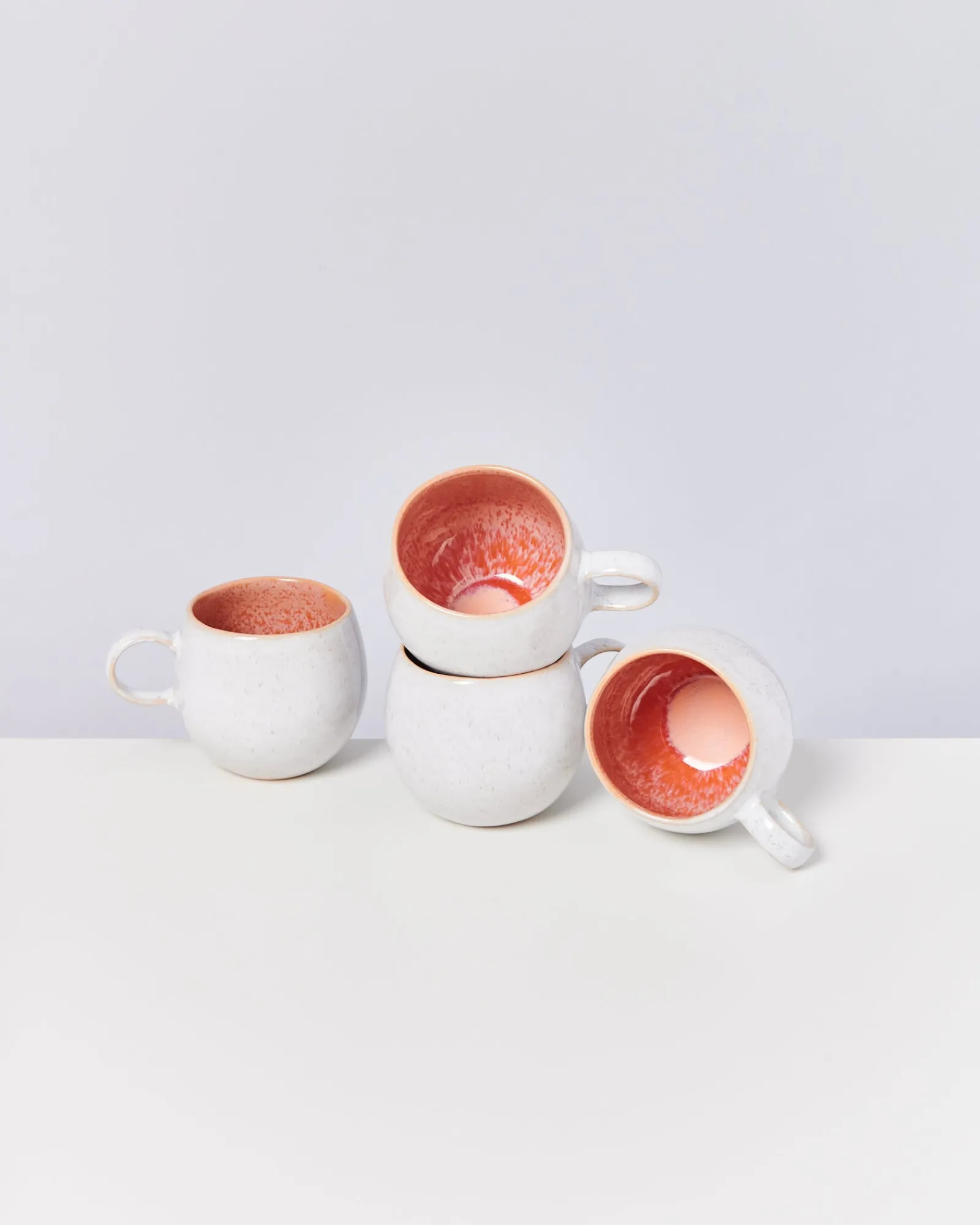 New Motel a Miio Areia - Set Of 4 Mugs Big pink