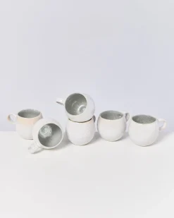 Best Motel a Miio Areia - Set Of 6 Mugs Small Grey Gray