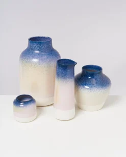 Online Motel a Miio Bebé Vase - Blue Rose Speckled blau rosa gesprenkelt