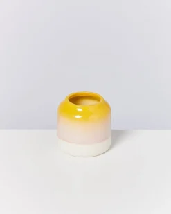 Best Motel a Miio Bebé Vase - Yellow Rose Speckled gelb rosa gesprenkelt