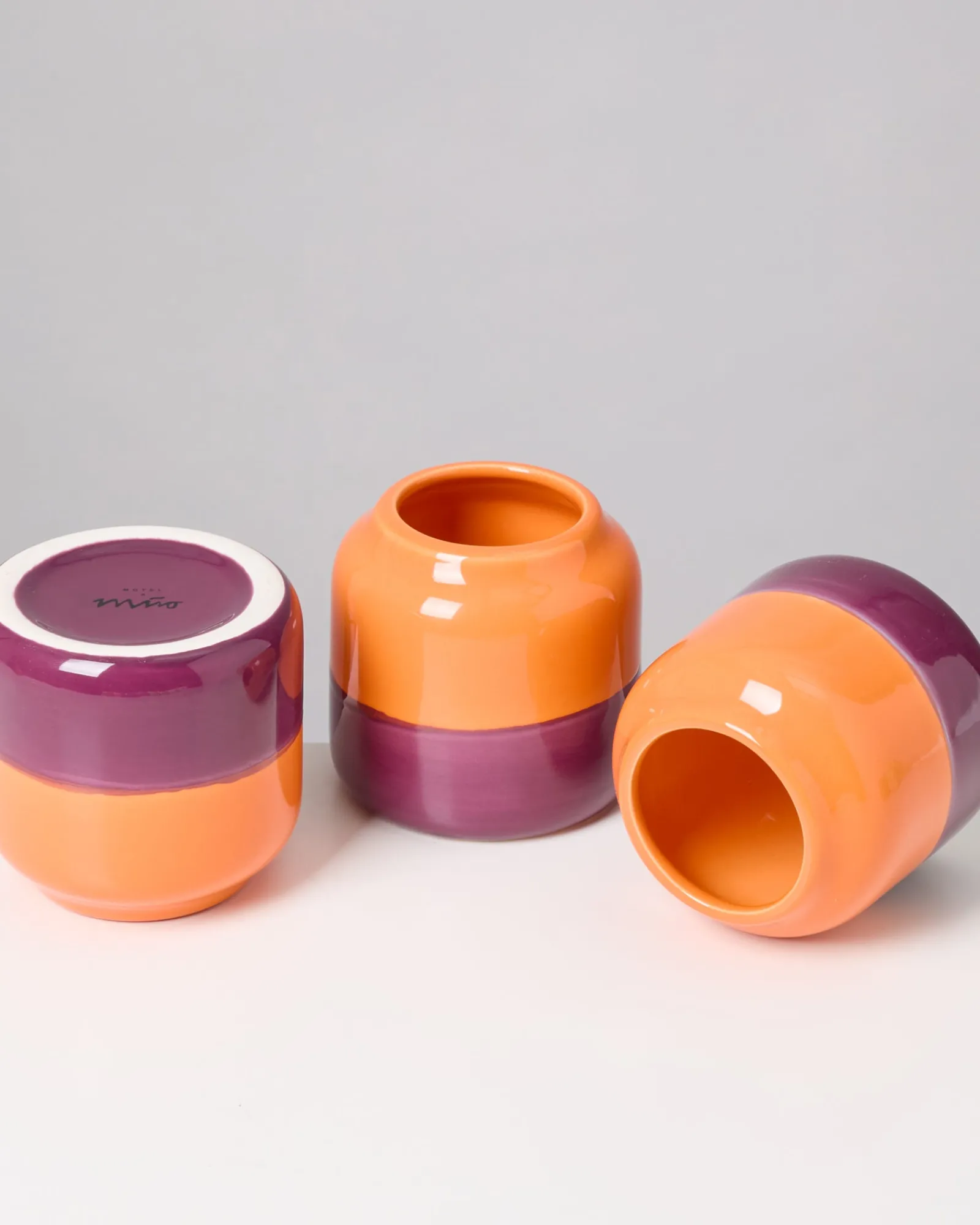 Online Motel a Miio Bebé Vase orange dark lilac