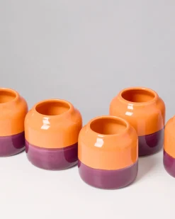 Online Motel a Miio Bebé Vase orange dark lilac
