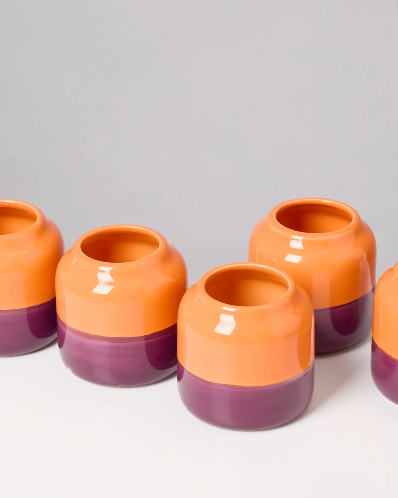 Online Motel a Miio Bebé Vase orange dark lilac