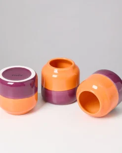 Online Motel a Miio Bebé Vase orange dark lilac