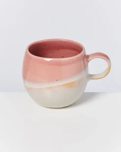 New Motel a Miio Bica - Set Of 4 Mugs Big pink cream