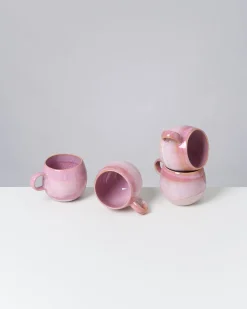 Discount Motel a Miio Bica - Set Of 4 Mugs Big pink