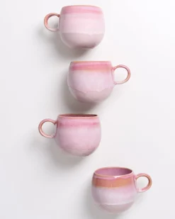 Discount Motel a Miio Bica - Set Of 4 Mugs Big pink