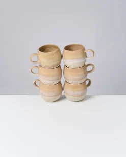 Outlet Motel a Miio Bica - Set Of 6 Mugs Big sand