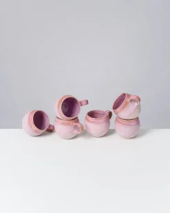 Hot Motel a Miio Bica 6er Set Tasse Klein pink