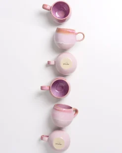 Hot Motel a Miio Bica 6er Set Tasse Klein pink