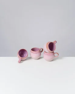 Hot Motel a Miio Bica 4er Set Tasse Klein pink