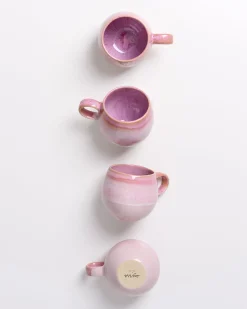 Hot Motel a Miio Bica 4er Set Tasse Klein pink
