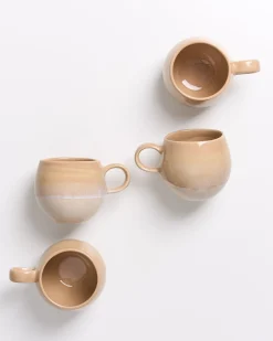 Hot Motel a Miio Bica 4er Set Tasse Klein sand