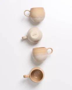 Hot Motel a Miio Bica 4er Set Tasse Klein sand