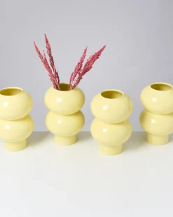 Hot Motel a Miio Bispo Vase gelb