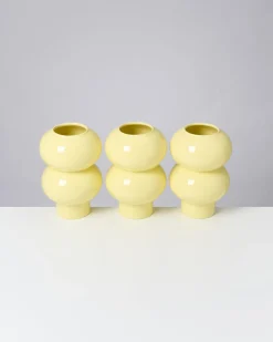 Hot Motel a Miio Bispo Vase gelb