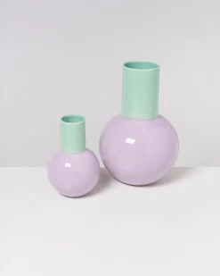Sale Motel a Miio Bola Vase L - Lilac Green pastel mint purple