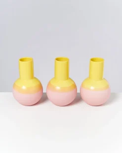 Clearance Motel a Miio Bola Vase M - yellow rose