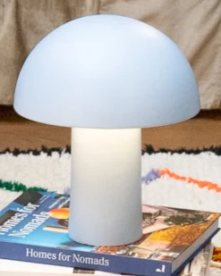 Discount Motel a Miio Cogumelo - Ceramic Lamp Lightblue hellblau