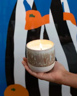 Best Motel a Miio Coimbra - Scented Candle “Amber Glow” sand