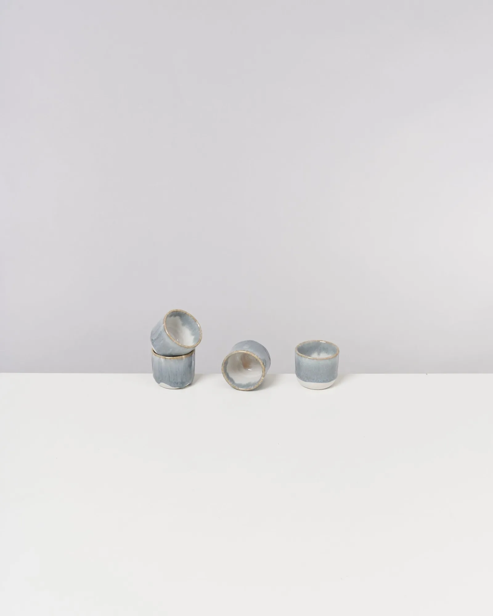 Motel a Miio Coimbra - Set Of 4 Espressocups greyblue