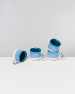 Motel a Miio Coimbra - Set Of 4 Mugs Big Turquoise türkis