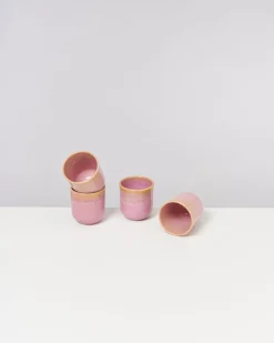 Online Motel a Miio Copa Alto - Set Of 4 Cups Small Yellow Rose gelb rosé