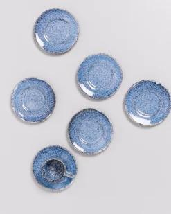 Best Motel a Miio Cordoama - Espresso Saucer Blue Speckled speckled blue