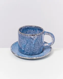 Clearance Motel a Miio Cordoama - Saucer Blue Speckled blau gesprenkelt