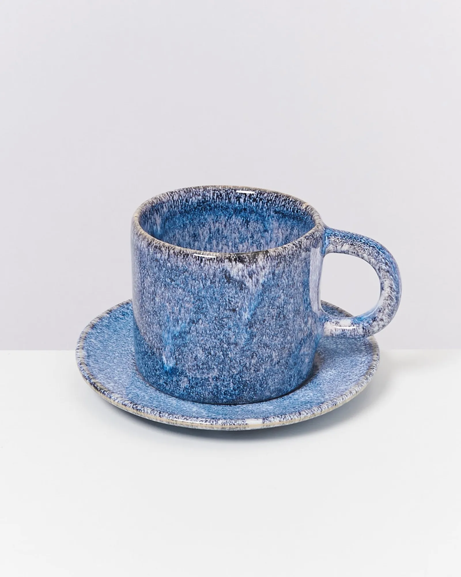 Clearance Motel a Miio Cordoama - Saucer Blue Speckled blau gesprenkelt