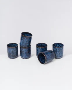 Sale Motel a Miio Cordoama - Set Of 6 Cups Small dark blue