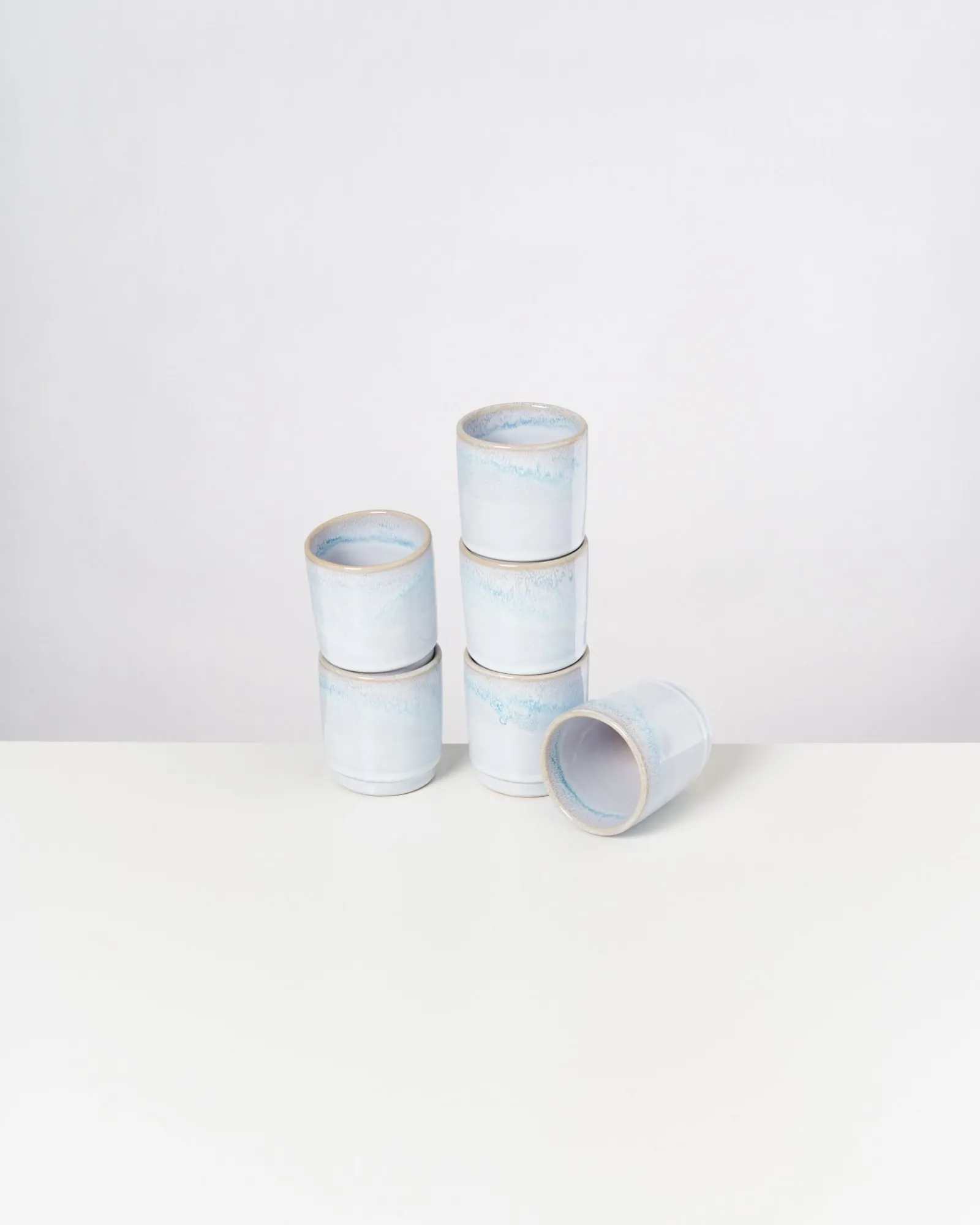 Hot Motel a Miio Cordoama - Set Of 6 Cups Small azure