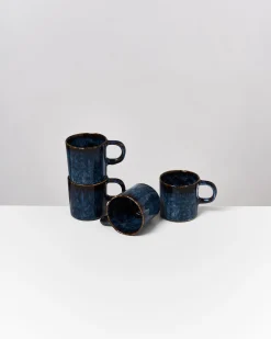 New Motel a Miio Cordoama - Set Of 4 Mugs Big Darkblue dark blue