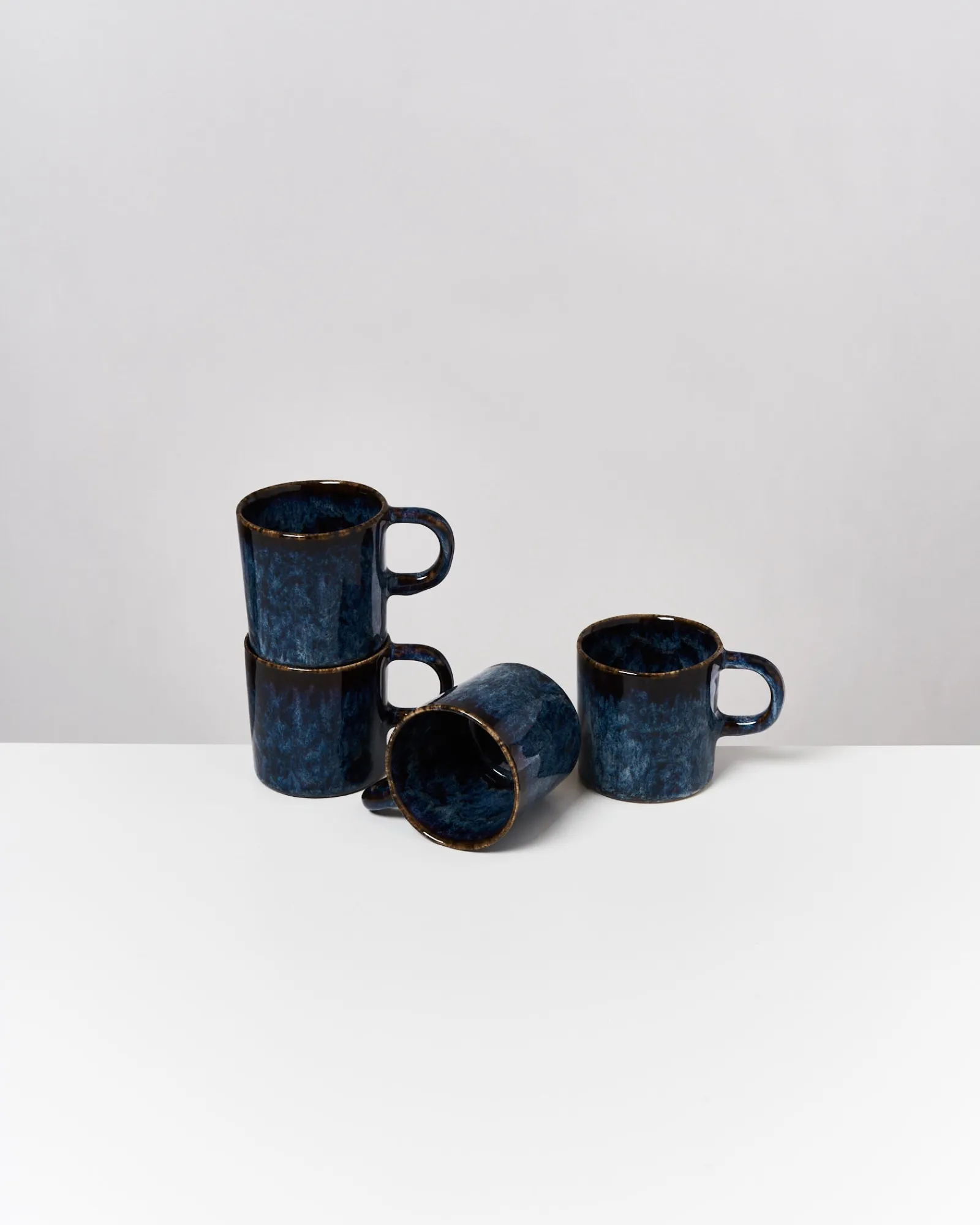 New Motel a Miio Cordoama - Set Of 4 Mugs Big Darkblue dark blue